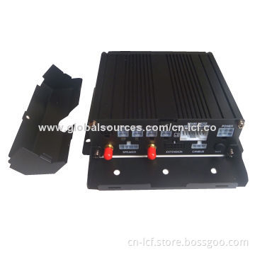 Supports web client GPS Wi-Fi and 3G SD card mobile DVR